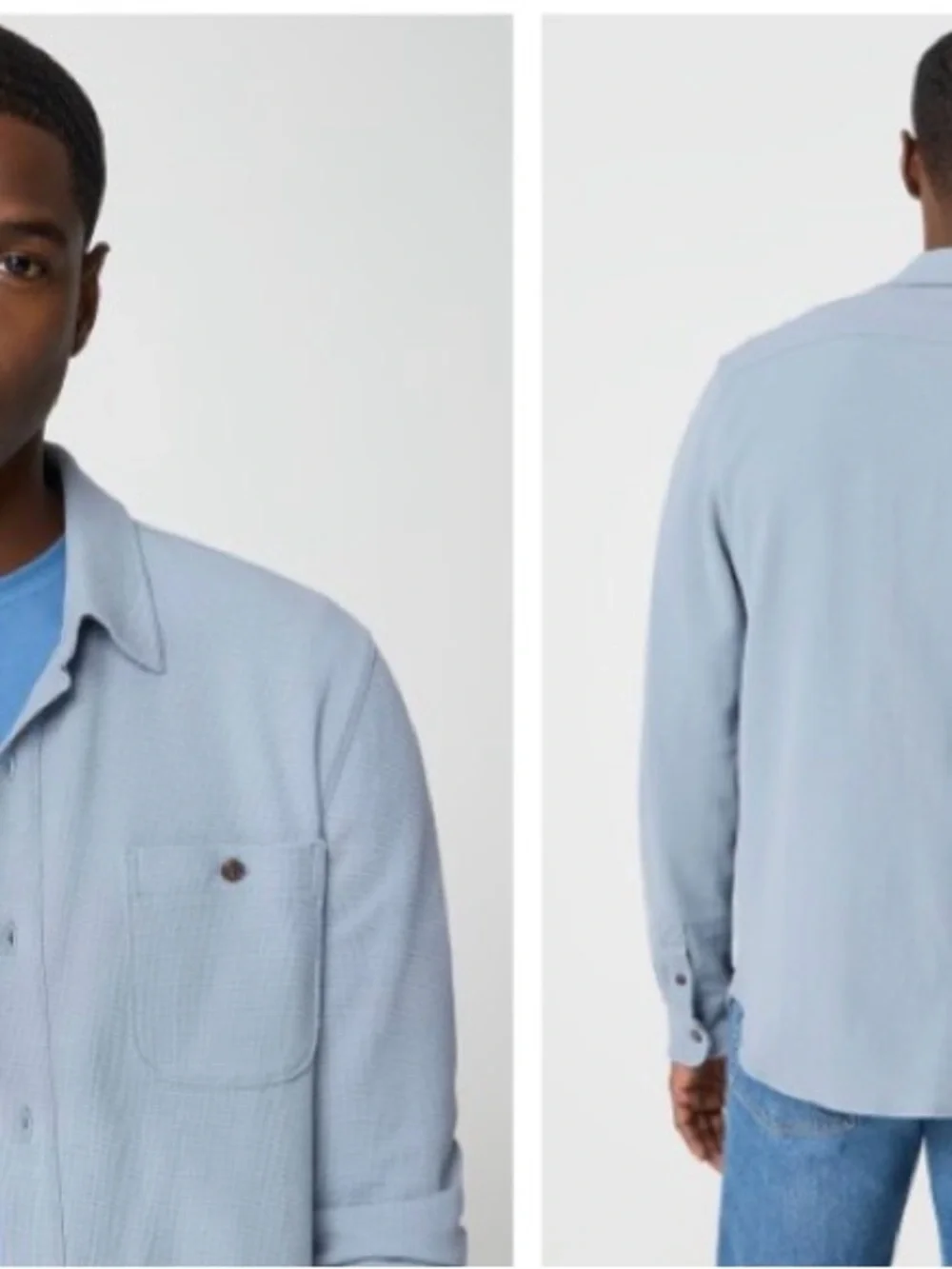 J.Crew Men’s 100% COTTON winter storm Knit Button Down Shirt Size XL CQ734 new